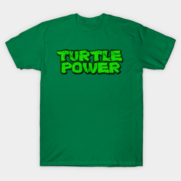 Turtle Power T-Shirt by nataliawinyoto